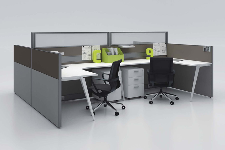 屏風辦(bàn)公(gōng)桌