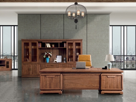 實木(mù)辦(bàn)公(gōng)桌-GT06