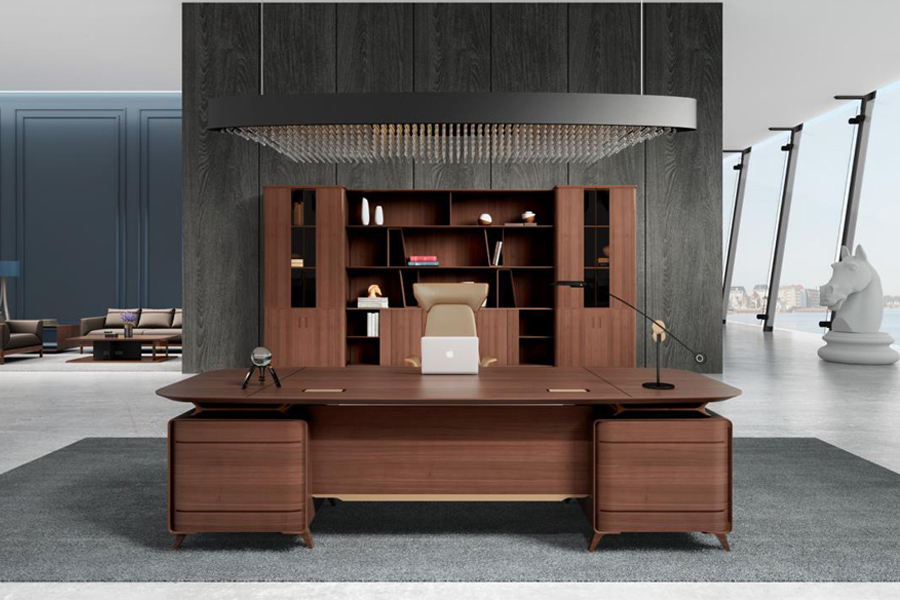 實木(mù)辦(bàn)公(gōng)桌