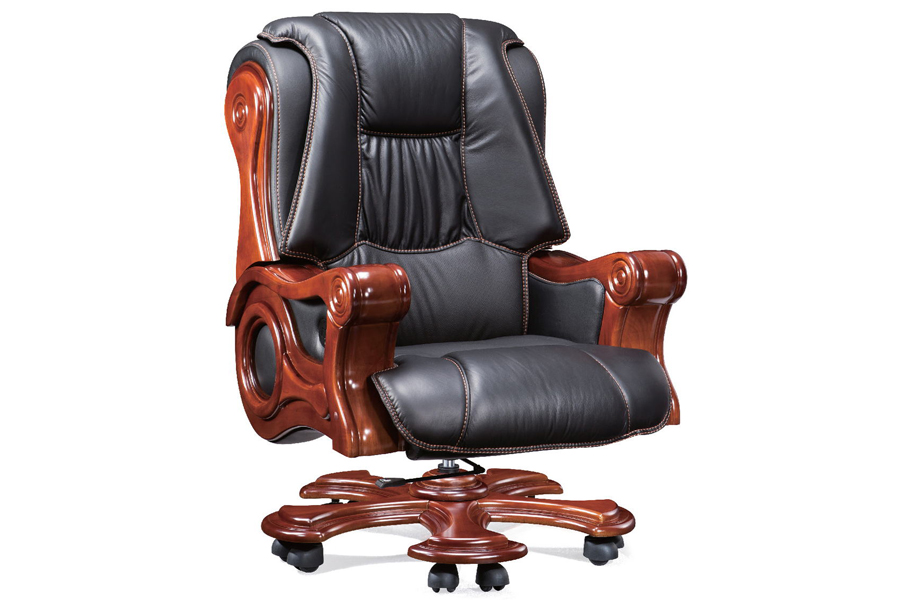 真皮老闆椅